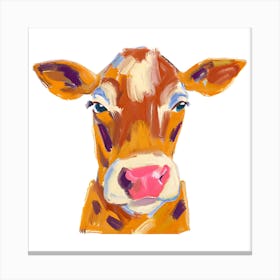 Jersey Cow 03 1 Canvas Print