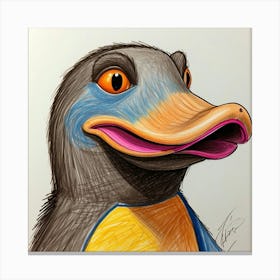 Duck! 43 Canvas Print