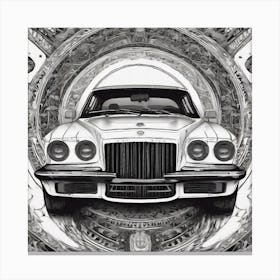 Bentley Car Canvas Print