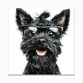 Scottish Terrier 10 Canvas Print