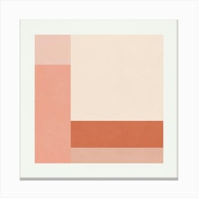 Minimalist Abstract Geometries - Tct 01 Canvas Print