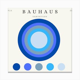 Bauhaus Exhibition 3 Canvas Print