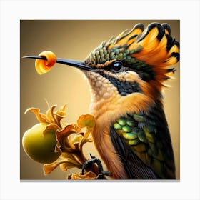 Kolibri Artwork Painting 27 Canvas Print