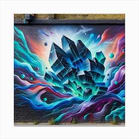 Crystals Canvas Print