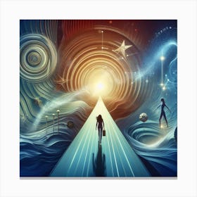 Journey Through The Universe Canvas Print