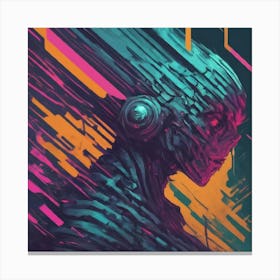 Sci-Fi Art Canvas Print