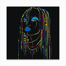 African Woman 127 Canvas Print