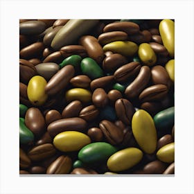 Coffee Beans 328 Canvas Print
