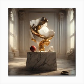 'Golden Ball' Canvas Print