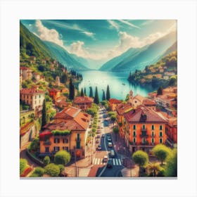 Lake Como 2 Canvas Print