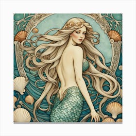 Mermaid 7 Canvas Print