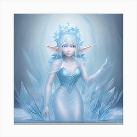 Ice Elf Canvas Print