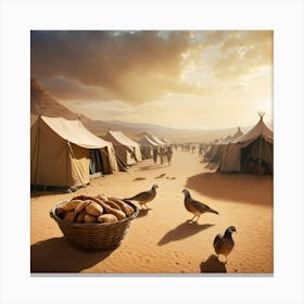 Egyptian Desert Canvas Print