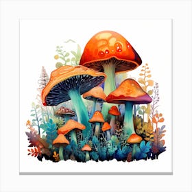 Mushroom Painting 4 Canvas Print