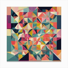 Geometric Shapes 1 Canvas Print