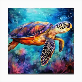 Sea Turtle 4 Canvas Print