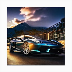 Lamborghini 27 Canvas Print