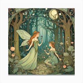 Fairy Garden 4 Canvas Print