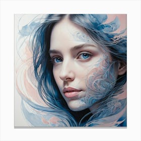 'Blue' Canvas Print