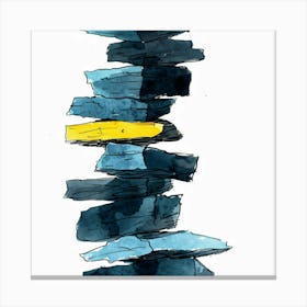 Stacks Of Stones Canvas Print