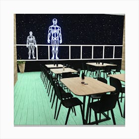 Dining Room 3 Canvas Print