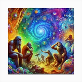 Psychedelic Painting 8 Canvas Print