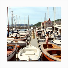 The Old Marina ~Reimagined 116 Canvas Print