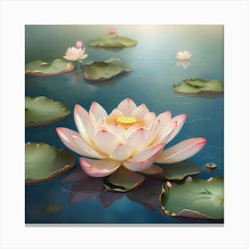 Lotus Flower Canvas Print