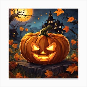 Halloween Pumpkin 15 Canvas Print