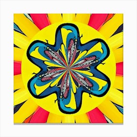 Whirling Geometry_#1 Canvas Print