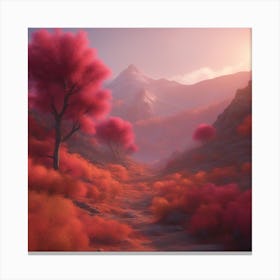 April Canvas Print