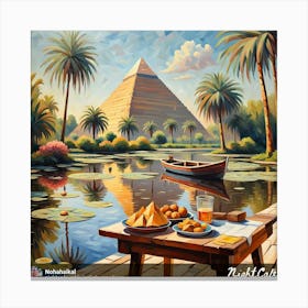 Egyptian Night Canvas Print