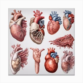 Human Heart Canvas Print