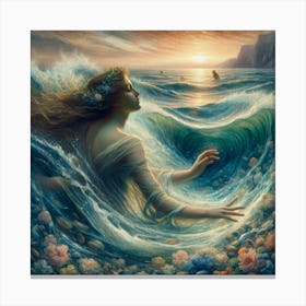 Mermaid 10 Canvas Print