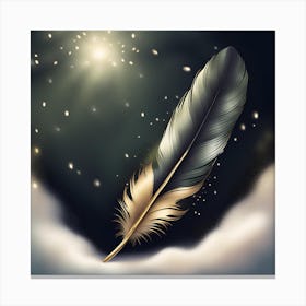Feather Quill Canvas Print