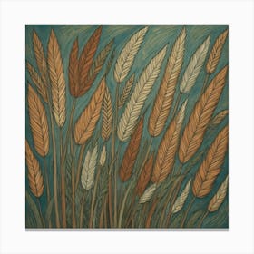 Bohemian Grasses Canvas Print