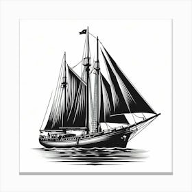 Sailing Ship Canvas Print