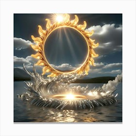 Golden Sun 6 Canvas Print