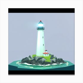 Lighthouse 61 Canvas Print