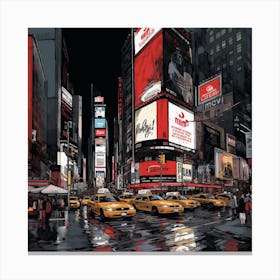 Times Square 1 Canvas Print