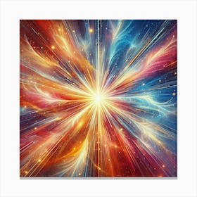 Nebula Burst 4 Canvas Print