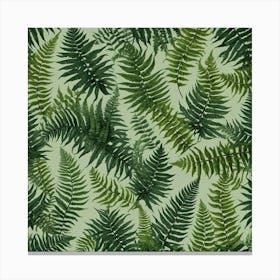 Fern Leaves 18 Canvas Print