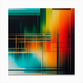 Abstract Painting Canvas Print