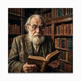 The Librarian 52 Canvas Print