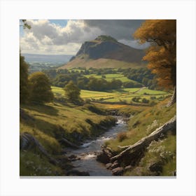 London Valley Canvas Print