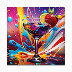 Martini 4 Canvas Print