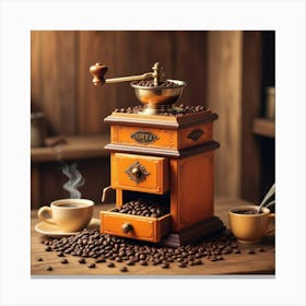 Coffee Grinder 28 Canvas Print