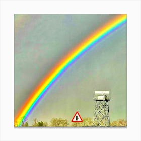 Rainbow Over Scotland Canvas Print