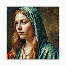 Virgin Mary 1 Canvas Print