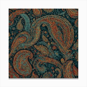 Paisley Canvas Print